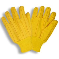 Cordova Cotton Chore Glove, Yellow, Large 2318