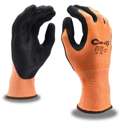 Cordova Hi-Vis Cut Resistant Glove, Coated CorTex 3714