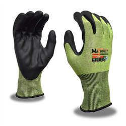 Cordova Coated A5 Cut Resistant Glove, Machinist 3744