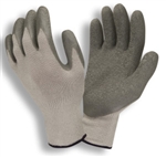 Cordova Knit Gloves, Gray Latex Palm 3897