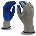 Cordova Knit Glove, Blue Latex Palm 3898