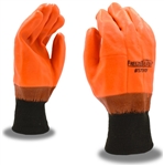 Cordova Hi-Vis Orange Insulated PVC Gloves, 5700F