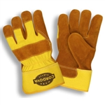 Cordova Leather Work Gloves, Safety Cuff, Large 7480