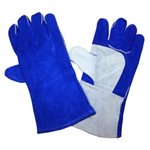 Cordova Leather Welding Glove, Blue/White, Large 7615