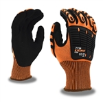 Cordova Hi-Vis Impact Resistant Gloves, TPR, Ogre 7734