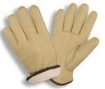 Cordova Fleece Lined Leather Driver's Gloves, 8245
