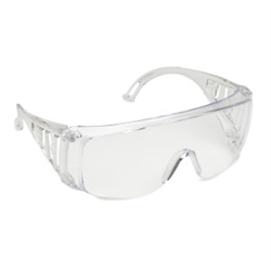 Cordova Over Glasses Safety Glasses, Clear EC10S