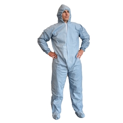 Cordova FR Disposable Coverall, Hood/Boots, 2XL FRC400