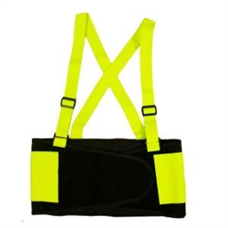 Cordova Back Support Belt, Hi-Vis Lime SB100