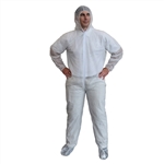 Cordova Disposable Coveralls, White C-MAX SMS100