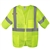 Cordova Class 3 Safety Vest, Lime, Mesh, Zipper V3001