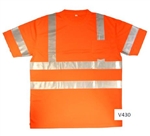 Cordova Class 3 Short Sleeve Shirt, Orange V430
