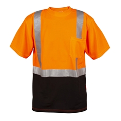 Cordova Class 2 Shirt, Black Bottom, Orange, V450