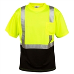 Cordova Class 2 Shirt, Black Bottom, Lime V451