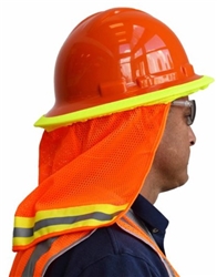 Cordova Hard Hat Neck Shade, Hi-Vis Orange VNS100