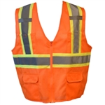 Cordova Class 2 Surveyor Safety Vest, Pockets VS272P