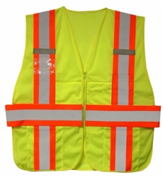 Cordova Class 2 Expandable Safety Vest, Lime VS291P