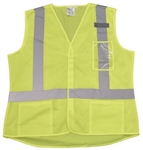 Cordova Class 2 Safety Vest, Lime, Ladies, VW211P