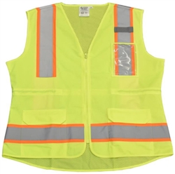 Cordova Surveyor's Vest, Class 2 Lime, Ladies, VW273P