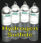 Gasco Hydrogen Sulfide Calibration Gas Mixture