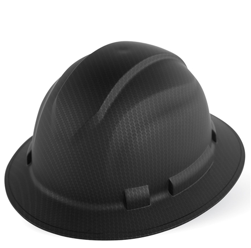 Bullhead Full Brim Hard Hat, Graphite Black HH-F1-C
