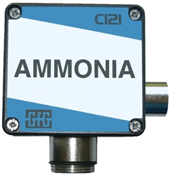 GfG Fixed Gas Detector, Ammonia (0(20) - 200 ppm), CI 21