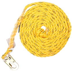 KStrong 100 Ft Lifeline, 5/8" Rope UFR100100