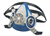 MSA Half Face Respirator, Large Adv 200 LS, 815452