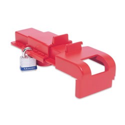 North Butterfly Valve Lockout, B Safe Red BS04
