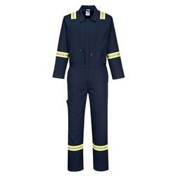 Portwest Iona Xtra Cotton Coverall, Navy F129