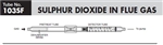 Sensidyne Sulfur Dioxide in Flue Detector Tube 103SF, 0.02- 0.3%