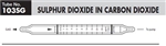 Sensidyne Sulfur Dioxide in Carbon Dioxide Detector Tube 103SG