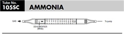 Sensidyne Ammonia Gas Detector Tube 105SC, 5-260 ppm