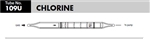 Sensidyne Chlorine Gas Detector Tube 109U, 0.05-2 ppm