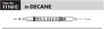Sensidyne N-Decane Gas Detector Tube 111Uc, 5-90 ppm