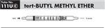 Sensidyne Tert-Butyl Methyl Ether Detector Tube 111Uc, 25-500 ppm
