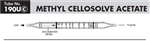 Sensidyne Methyl Cellosolve Acetate Detector Tube 190Uc 3-120ppm