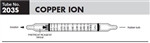 Sensidyne Copper Ion Gas Detector Tube 203S 1-100 ppm