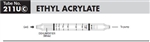 Sensidyne Ethyl Acrylate Gas Detector Tube 211Uc 5-60 ppm