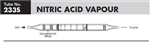 Sensidyne Nitric Acid Vapor Gas Detector Tube 233S 1-20 ppm