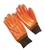 Seattle Glove PVC Gloves, Knit Wrist, Orange 8940