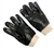 Seattle Glove Black PVC Gloves, Rough Finish D8610J