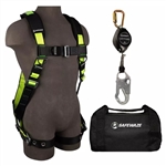 SafeWaze Harness, 7 Ft SRL Kit, Pro FS146