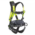 SafeWaze Belted Harness, 4 D-Rings FS377