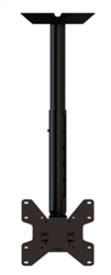 7ft - 8ft Adjustable Pole Ceiling Mount fits 22in to 46in displays