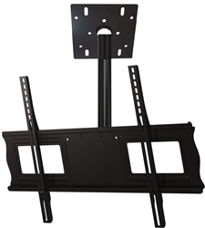Flat Screen TV Ceiling Mount for 37" 63" with 18in drop