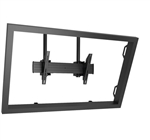 Heavy Duty Dual Pole 85-100in TV Ceiling Mount