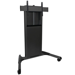 X-Large Manual Height Adjustable Mobile AV Cart