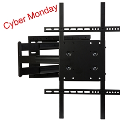 Portrait Landscape Rotation TV wall mount with 31 inch extension that allows 180 deg swivel left or right Same Day Shipping