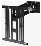 Motorized Drop Down Fireplace Wall Bracket 50 to 86 inch TVs lowers 14.9 inches - 132lb capacity smooth quiet operation